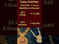Gold Rate Update | 22/11/2025 #SubaLaabam#Shorts#Youtube#shortsfeed#google#Shortsviral#yt#goldprice