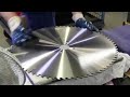 Production Process for Making Circular Saws