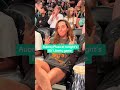 Our girl Aubrey Plaza in the house! 🏡  #nyliberty #wnba #aubreyplaza