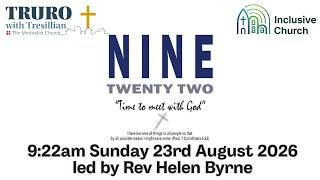 9:22 Sunday 23rd August 2026