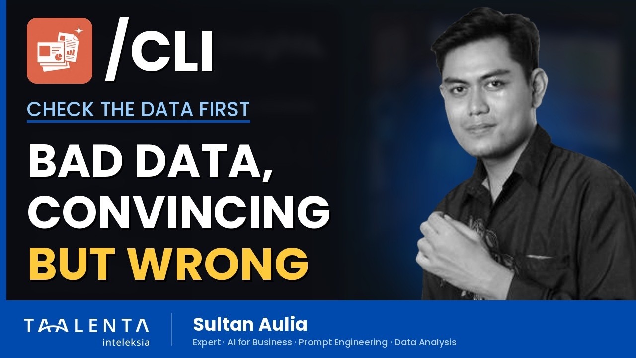Check the Data First: AI Can Sound Fluent and Still Be Wrong
