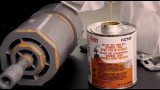 Oatey Orange Lava CPVC Hot Cut In Cement