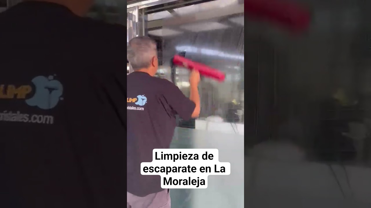 Limpieza de escaparate en La Moraleja