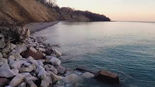 ASMR RELAXING BEACH ROCKS VIEW CRINKLE WALKING DUSK DEEP SLEEP NATURE SOUNDS