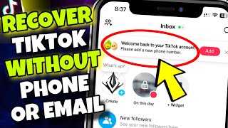 (NEW TRICK) How to Recover TikTok Account WITHOUT Phone Number, Email or Password