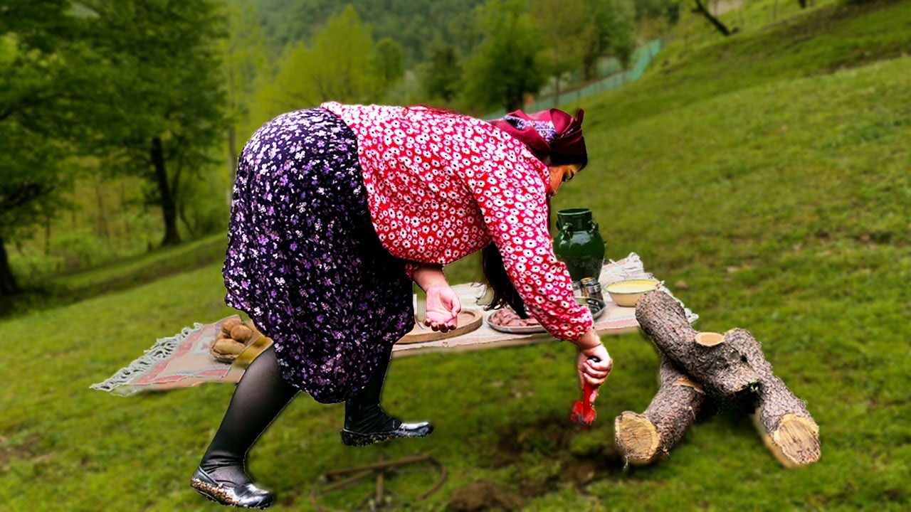 Village Cooking on Fire | 2 Peaceful Recipes in Countryside Life