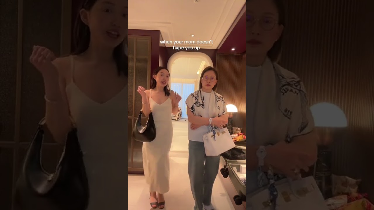 my mom's always keeping it real with me 