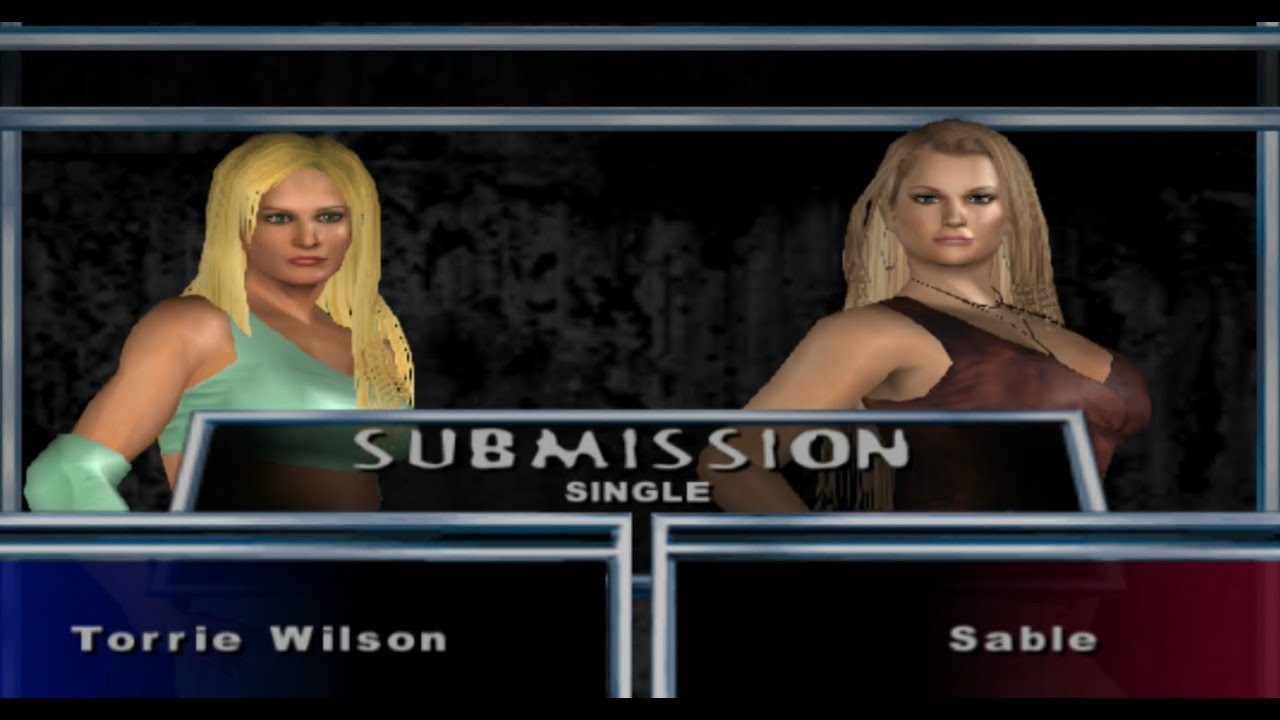 WWE Smackdown Here Comes The Pain PS2 (Torrie Wilson vs Sable) Submission Match