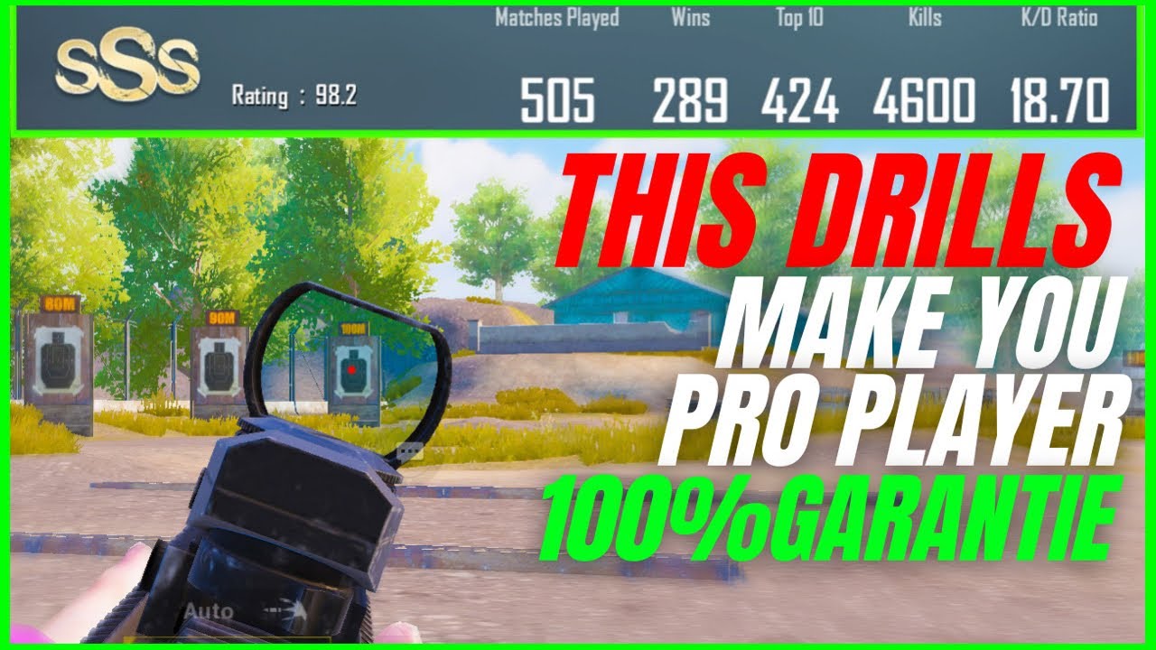 This Video Make You Pro Player | Top 5 PUBG Pro Drills | Chinese Pro Drills|PUBG MOBILE |Hulk Gaming