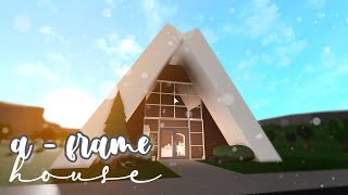 ♡ ❣A-Frame House♡ ❣(35k)/ROBLOX/BLOXBURG/SPEEDBUILD