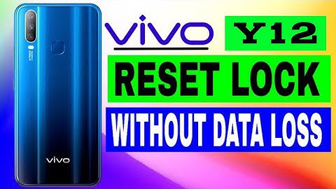 VIVO Y12 (1904) PASSWORD, PIN, PATTERN UNLOCK WITHOUT DATA LOSS VIA UMT PRO