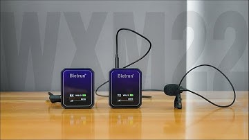 Bietrun WXM22 -  Wireless Lavalier Mic System