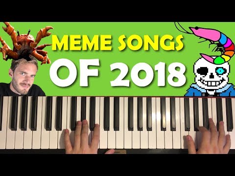 best-meme-songs-on-piano-(2018)