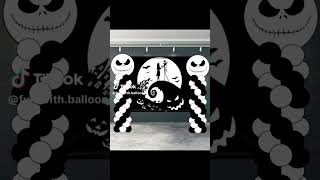Nightmare Before Christmas Balloon Decor