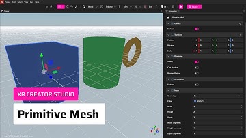 XR Creator Studio | Primitive Mesh
