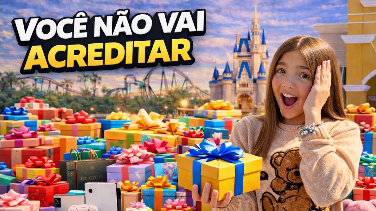 AINDA TEM MAIS! TUDO O QUE EU GANHEI EM ORLANDO – PARTE 2 • LARA CARUSO•