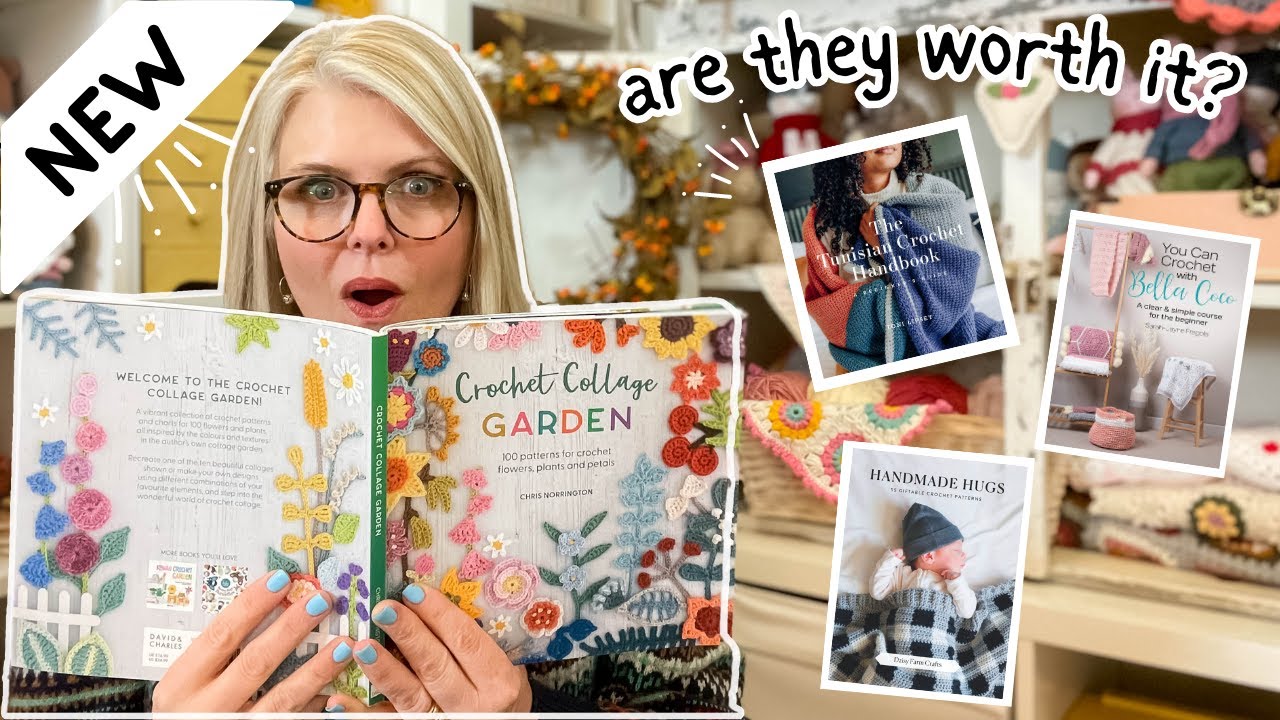 I REVIEWED 8 New CROCHET BOOKS to Tell You If They Are WORTH It 