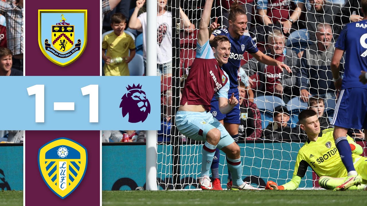 WOOD & BAMFORD ON TARGET IN DRAW | Burnley v Leeds | Premier League
