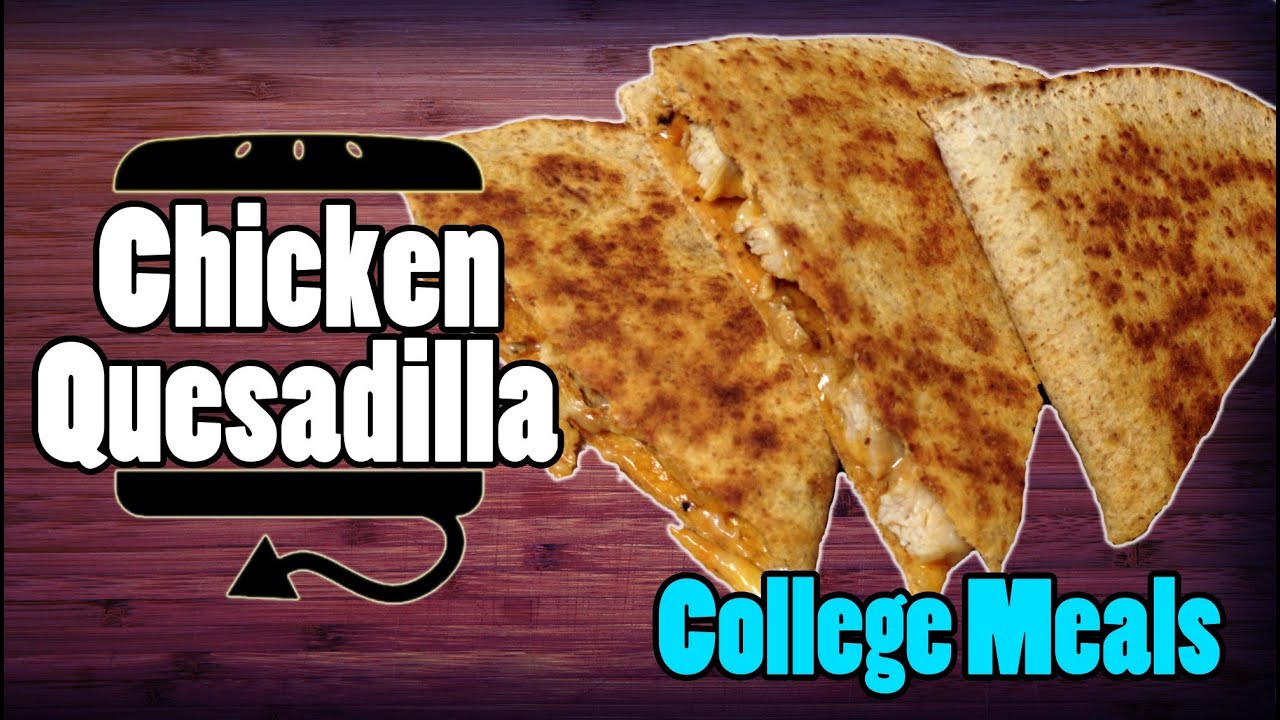 Chicken Quesadilla Taco Bell Style | HellthyJunkFood