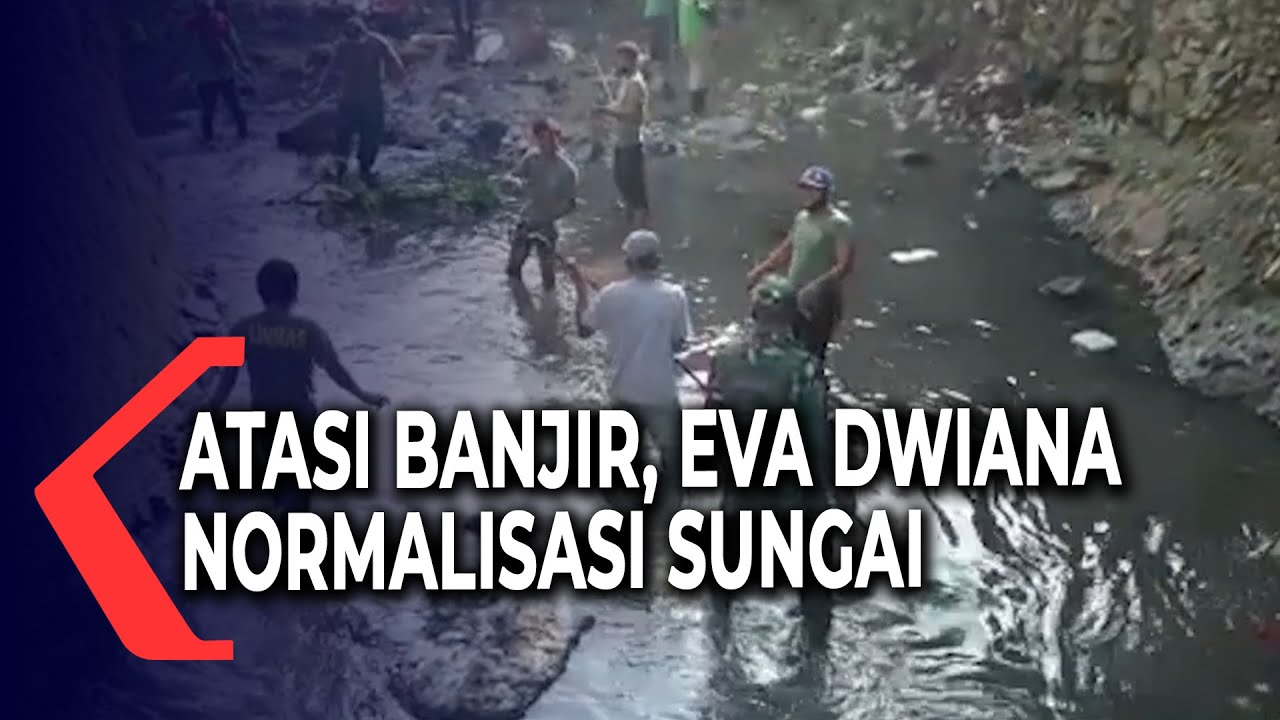Cegah Banjir di Kota Bandar Lampung, Eva Dwiana Lakukan Normalisasi Sungai