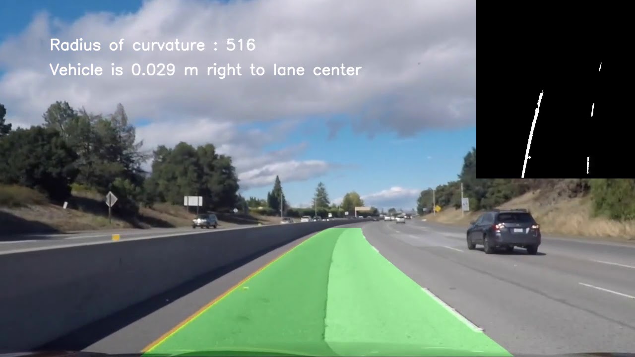 Advanced lane finding challenge - YouTube