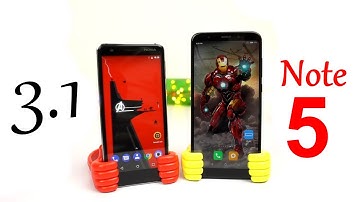 Nokia 3.1 vs Redmi Note 5 Speed Test, Memory Management test and Benchmark Scores