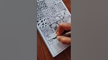 Pattern #zentangle #creative #satisfying #art #pattern #shorts