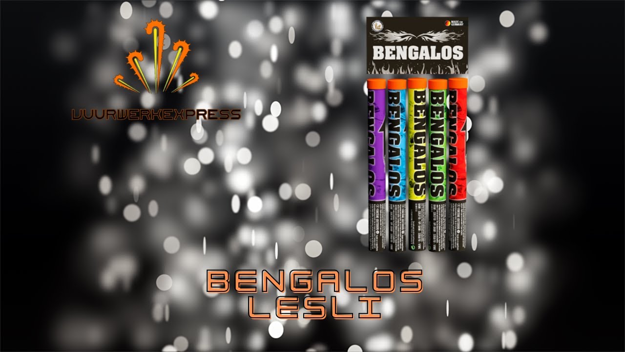 Bengalos - Lesli #vuurwerk #feuerwerk #fireworks 