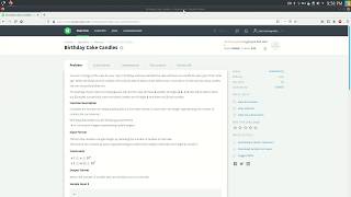 Hackerrank Question - Birthday Cake Candles Solution