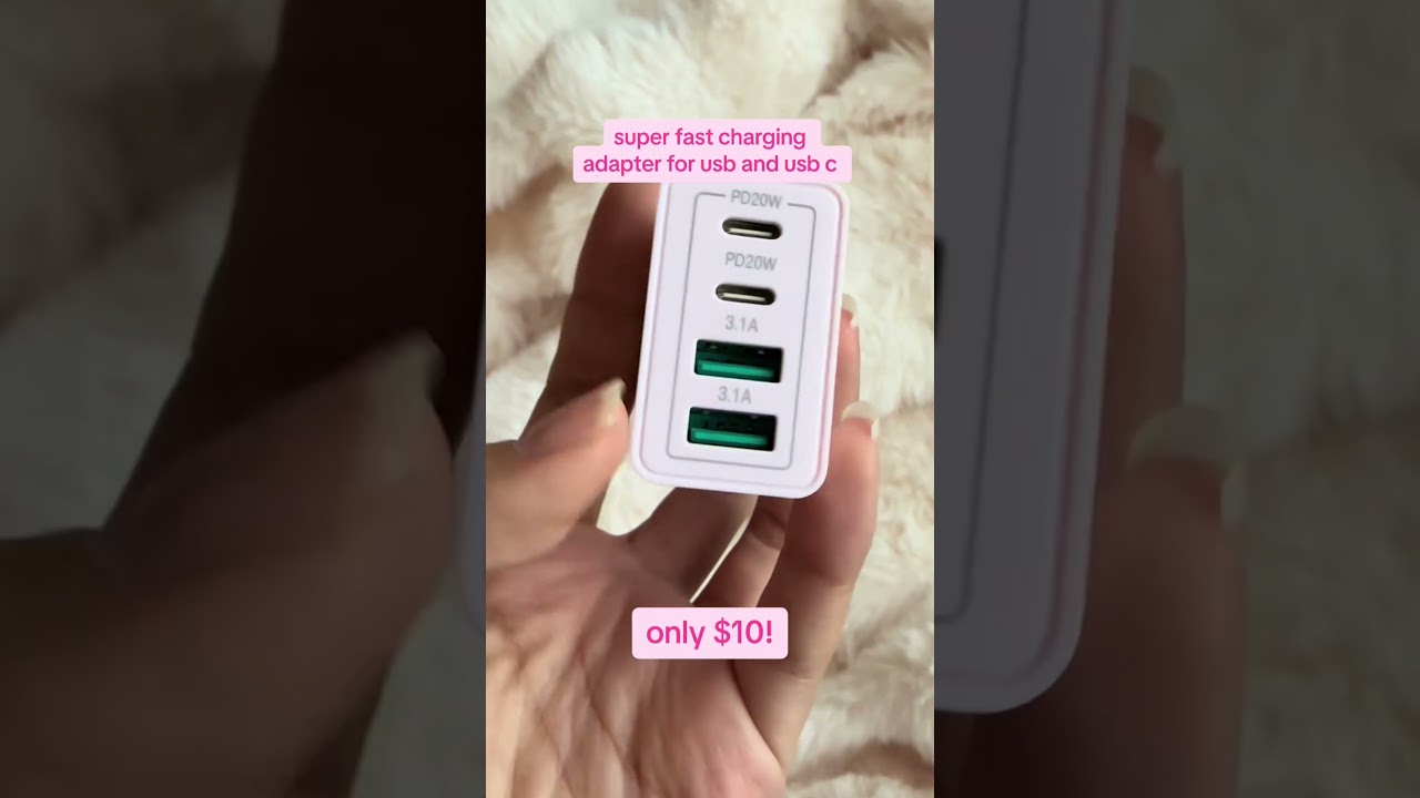 Charge Up to 4 Devices Fast! 