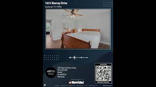 1653 Murray Drive, Garland, TX 75042 | 3 Bedroom Home For Sale