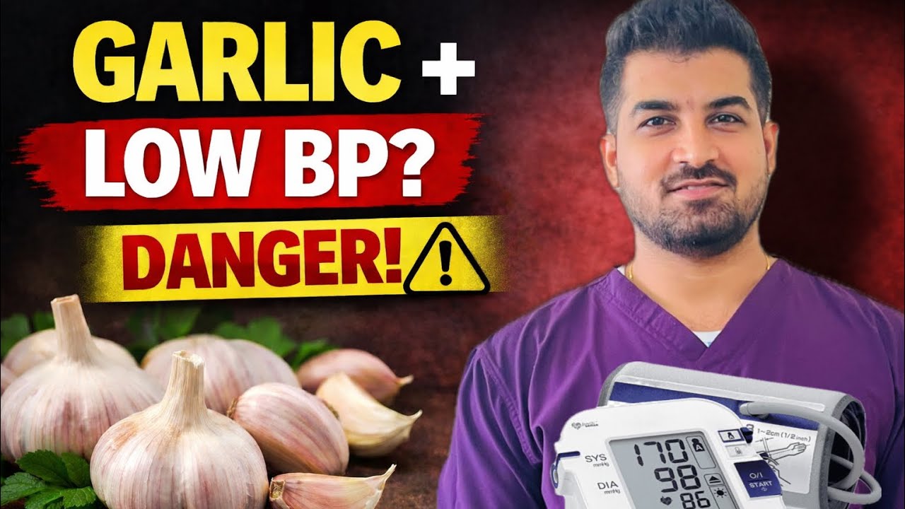 Garlic & Low Blood Pressure - Myth or Fact ?@clinicaltalks