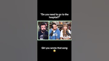 Girl you wrote that song😅 #swiftie #taylorswiftandtraviskelce #taylorswiftpodcast #swifttok