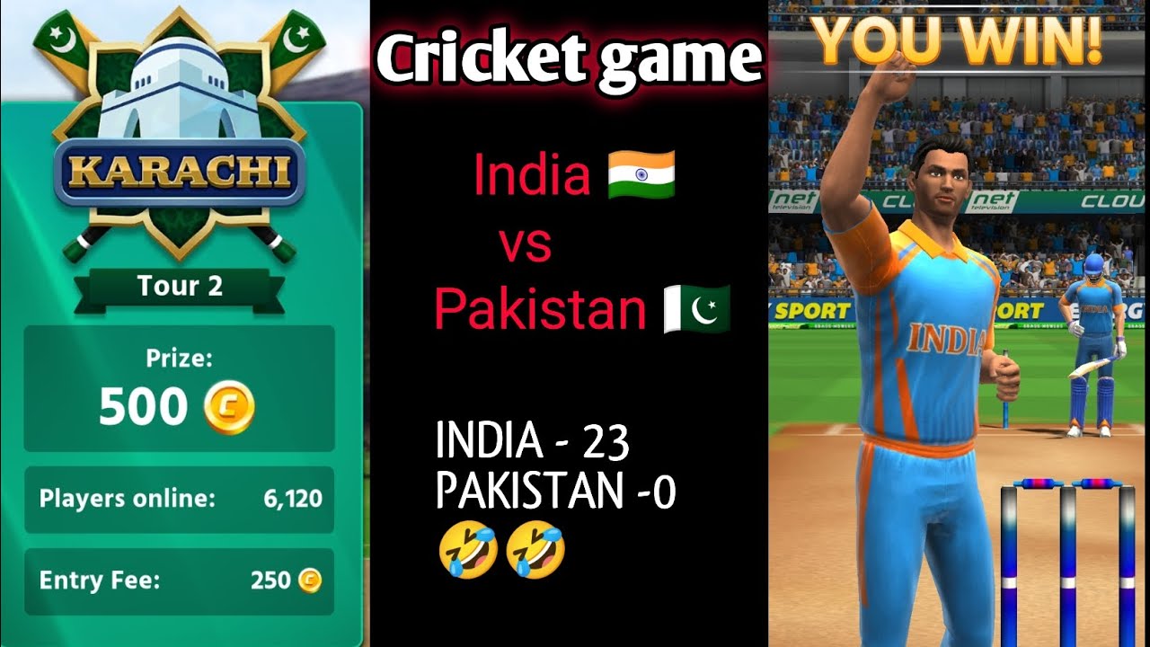 India vs Pakistan game play India vs Pakistan cricket game India