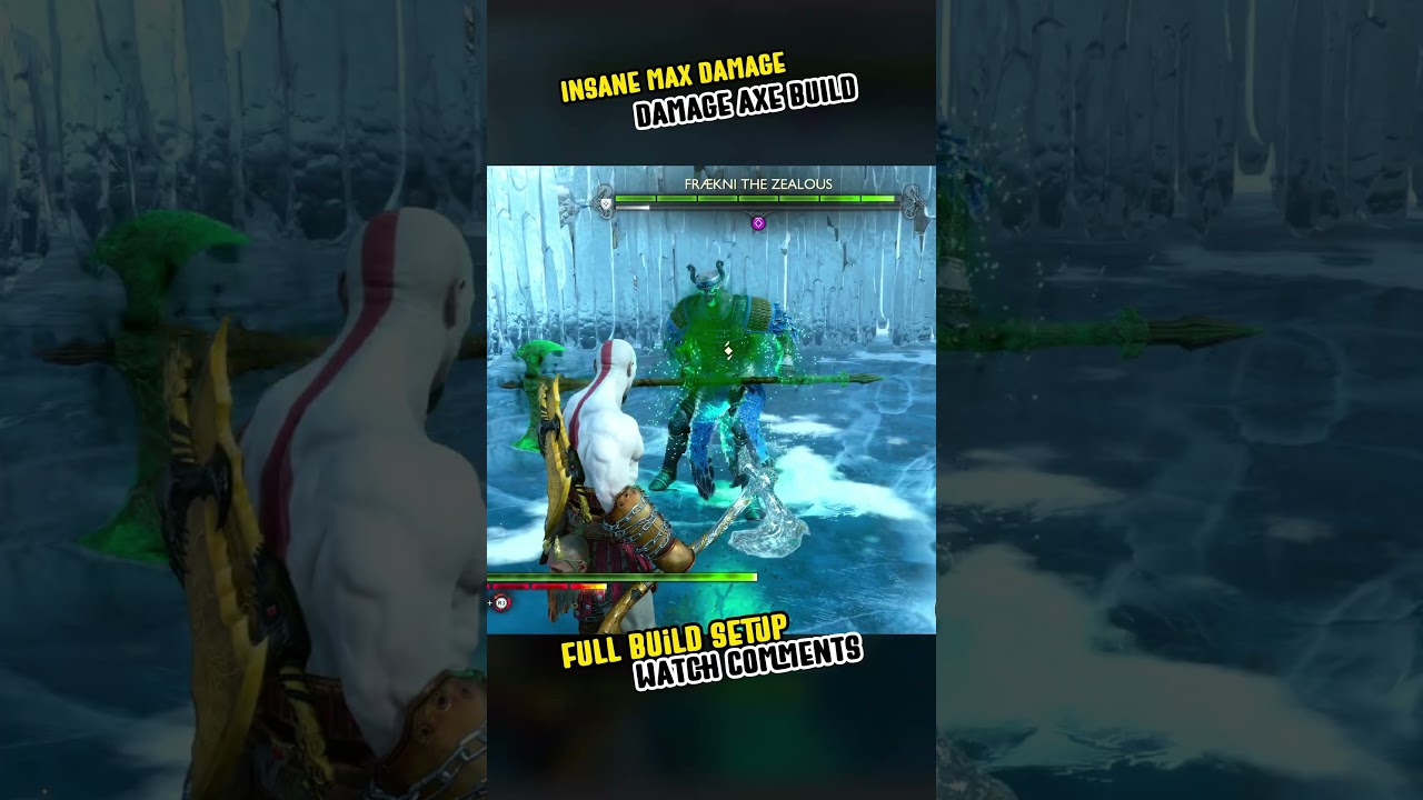 Insane Max Damage Axe Build vs Fraekni the Zealous | NG+ GMGOW | Ares + Berserker Gear 