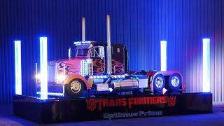 1/24 Scale Custom Model Semi TRANS FORMERS Optimus Prime making　 『ITALERI Peterbilt 378』