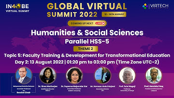 Parallel Sessions Theme 2 Topic 5: Faculty Training and Development for Transformational Education