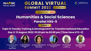 Famous Parallel Sessions Theme 2 Topic 5: Faculty Training and Development for Transformational Education Profile