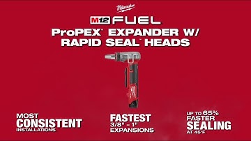 M12 FUEL™ ProPEX® Expander w/ RAPID SEAL™ ProPEX® Expander Heads
