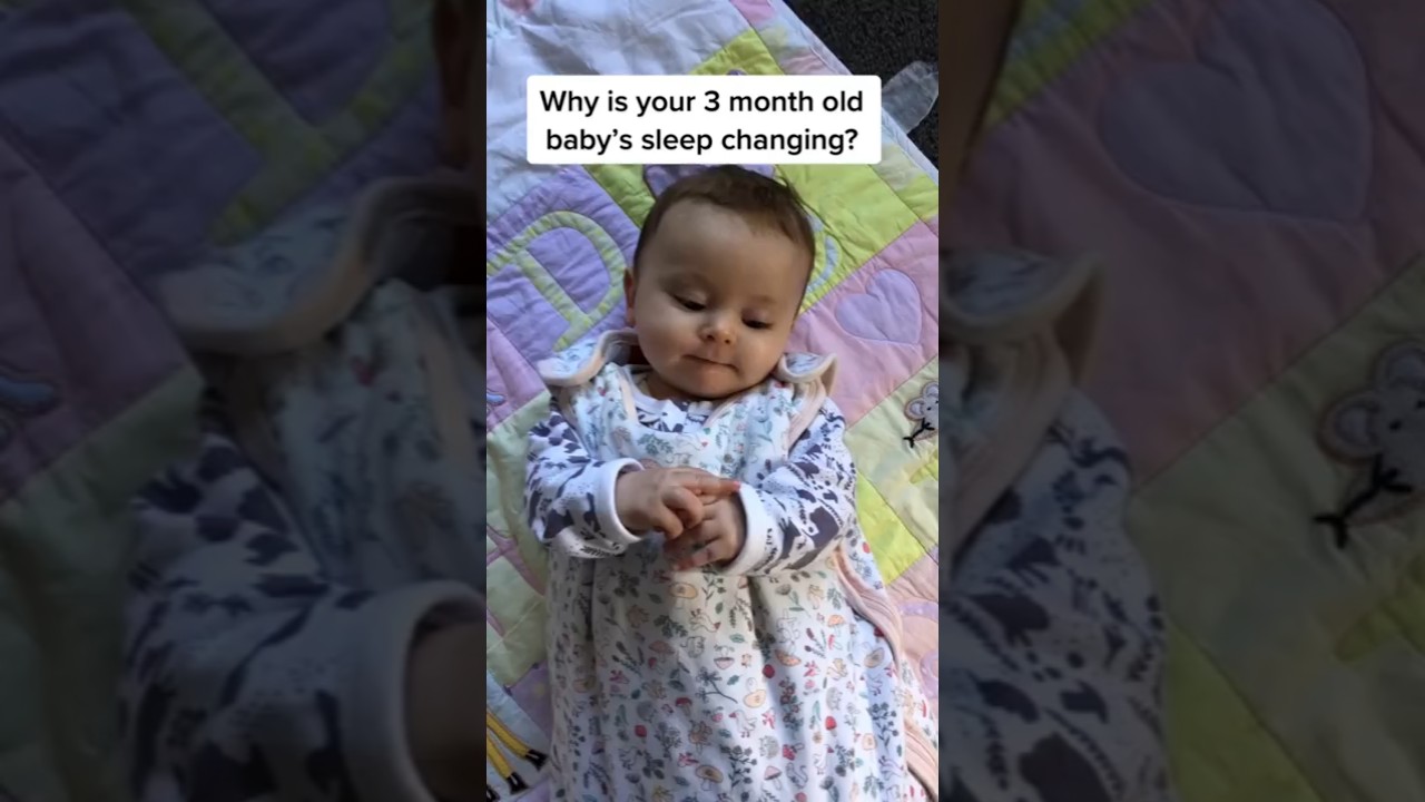3 month old baby - changes in sleep