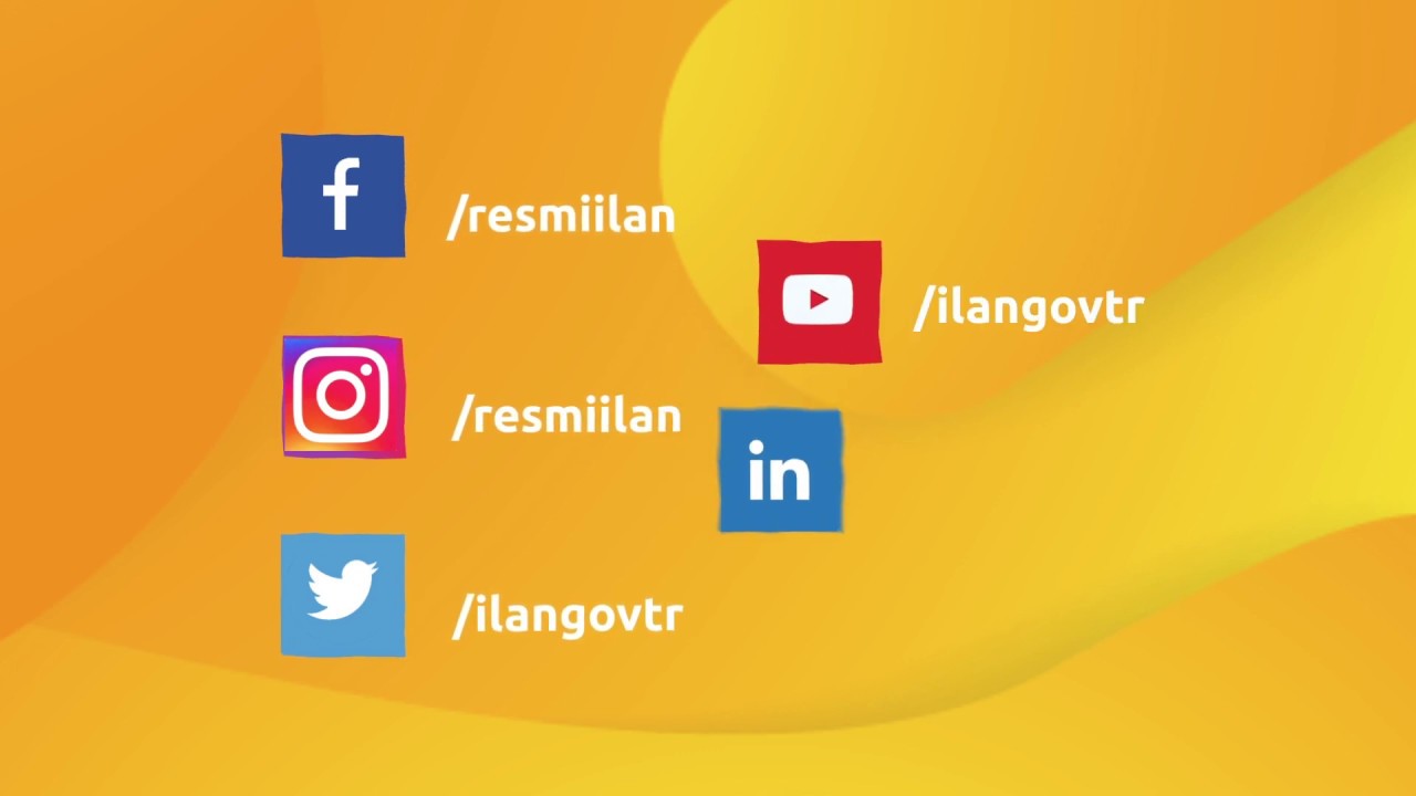 ilan.gov.tr Sosyal Medya Hesapları YouTube