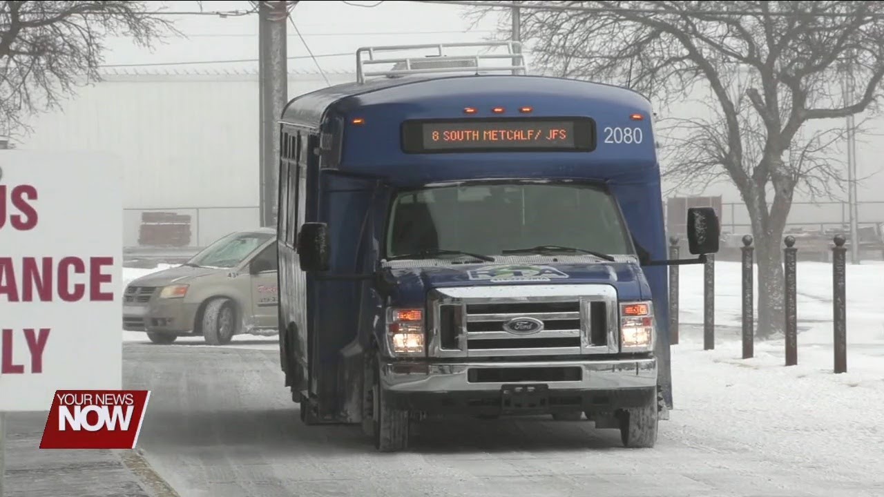 Allen County Rta Allen County RTA switches to vans to better warm up riders - YouTube