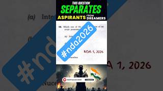 GS PYQ Speed Test ⚡ Can You Answer  Mission NDA 2026 #shorts #ndaexam #tranding #feedshorts #nda2026