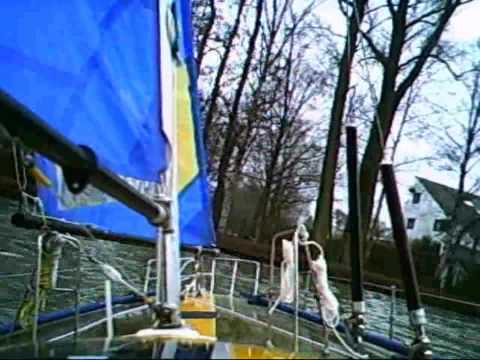 RC sail boat robbe estelle with onboard Camera