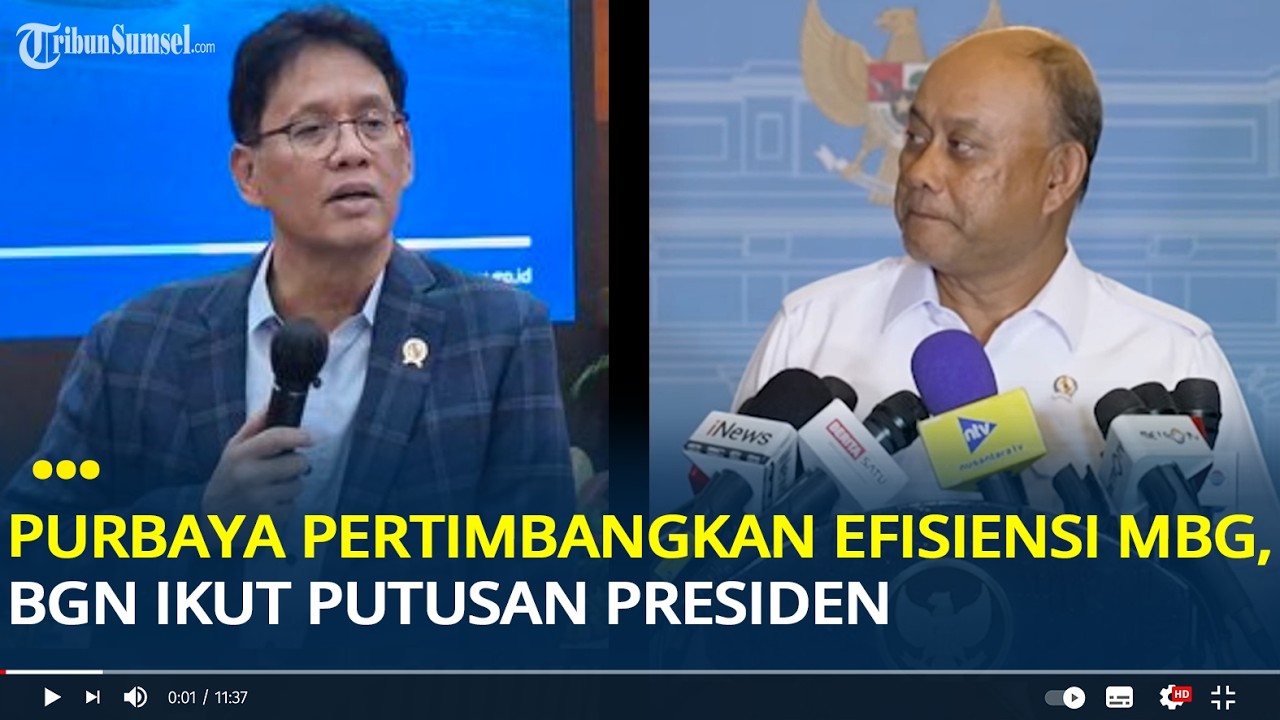 Respons Kepala BGN soal Menkeu Purbaya Pertimbangkan Efisiensi MBG: Ikut Putusan Presiden