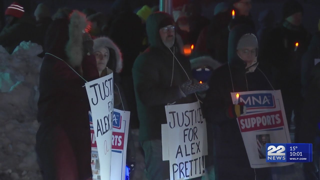 Vigil held for ICU nurse shot by federal agents in Minneapolis