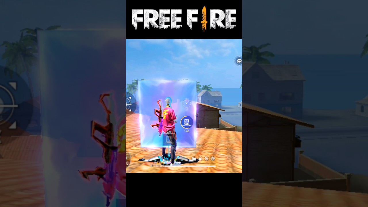 Launchpad Se Chhat Par Zone Bana Diya tha 😯 Free Fire Amazing Trick 