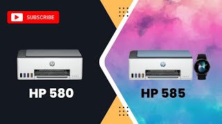 HP Printer 580 vs 585 comparison Video | Check out this video before buying !!