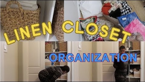 CLEAN, DECLUTTER, + ORGANIZE WITH ME 2023 || HALL LINEN CLOSET ORGANIZATION