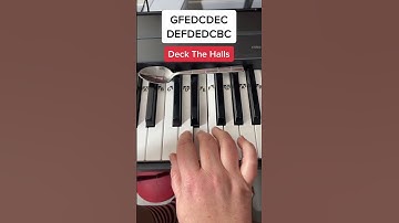 Thumbnail of Deck The Halls Piano Easy 🎄#shortsmaschallenge